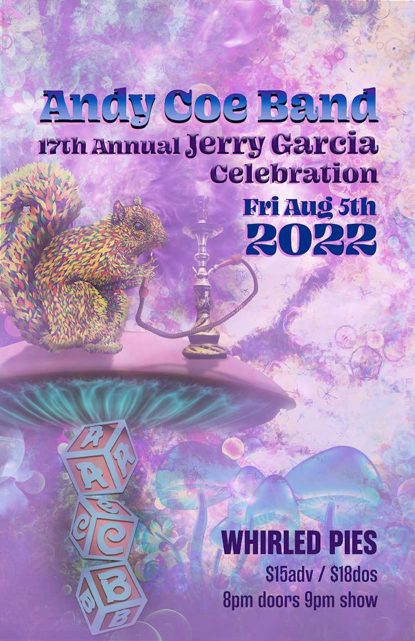 Andy Coe Jerry Garcia Celebration