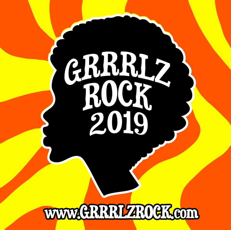 GRRRlz rock 2019 logo
